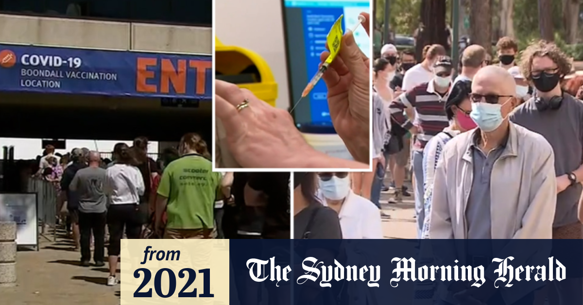 Video Queensland vaccine hubs open extended hours as another supervax